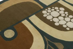 Sale Pamono Rug with Geometric Patterns from R&K Principal Jahanshah Nazmiyal