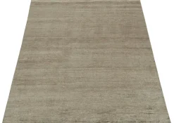 Pamono Rug with Hand-Knotted Silk Stripe from R&K Principal Jahanshah Nazmiyal><noscript><img width=