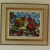 Pamono Rune Thiel, Abstract Leafs, 1960s, Oil on Canvas> Contemporary|Abstraction