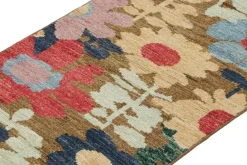 Pamono Runner with Floral Patterns from R&K Principal Jahanshah Nazmiyal> Carpets & Textiles|Carpets & Textiles