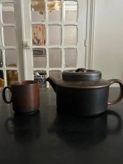 Pamono Ruska Tea Set by Ulla Procope, 1960s, Set of 8> Coffee & Tea Service