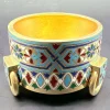 Pamono Russian Salt Cellar in Gilded and Enamelled Silver by Ivan Shlebnikov, 1881> Salt & Pepper Shakers