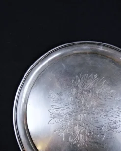 Pamono Russian Silver Tray by Sazikov, 1868