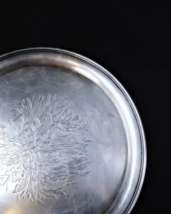 Pamono Russian Silver Tray by Sazikov, 1868