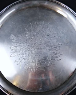 Pamono Russian Silver Tray by Sazikov, 1868
