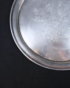 Pamono Russian Silver Tray by Sazikov, 1868