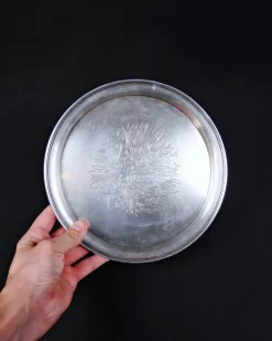 Pamono Russian Silver Tray by Sazikov, 1868
