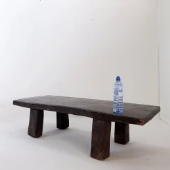 Pamono Rustic and Brutalist Coffee Table, 1980s><noscript><img width=