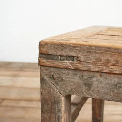 Pamono Rustic Bedside Table, 1920s><noscript><img width=