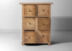 New Pamono Rustic Folk Art Chest of Drawers, 1890s