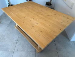 Hot Pamono Rustic Jogl Table Farmhouse Table in Natural Wood Spruce