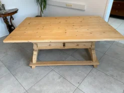Hot Pamono Rustic Jogl Table Farmhouse Table in Natural Wood Spruce