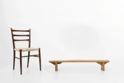 Pamono Rustic Low Bench in Wood, France, 1850s> Benches