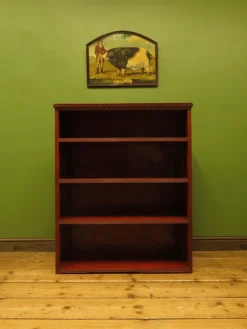 Pamono Rustic Red Pine Shelf Unit, 1890s> Shelves & Wall Units