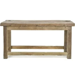Pamono Rustic Solid Wooden Workbench> Worktables & Workbenches