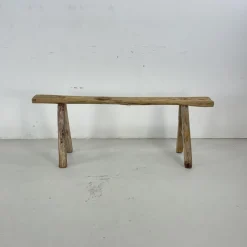 Hot Pamono Rustic Wooden Pig Bench