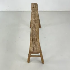 Clearance Pamono Rustic Wooden Pig Bench