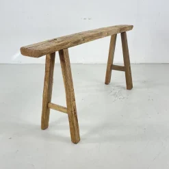 Clearance Pamono Rustic Wooden Pig Bench