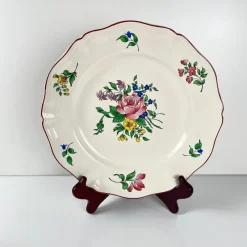 Best Pamono Réverbère Dinner Plates from KG Luneville, 1920s, Set of 6