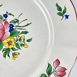 Best Pamono Réverbère Dinner Plates from KG Luneville, 1920s, Set of 6
