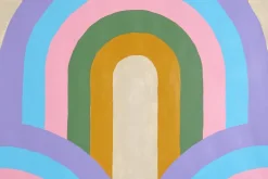 New Pamono Ryan Rivadeneyra, Art Deco Arch Pattern, 2024, Mixed Media on Paper