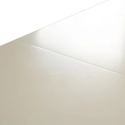 Pamono S 1071 Extendable Dining Table in White Wood and Chrome from Thonet> Dining Tables & Sets
