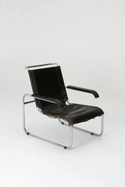Outlet Pamono S35 L Chair by Marcel Breuer for Thonet, 1950s