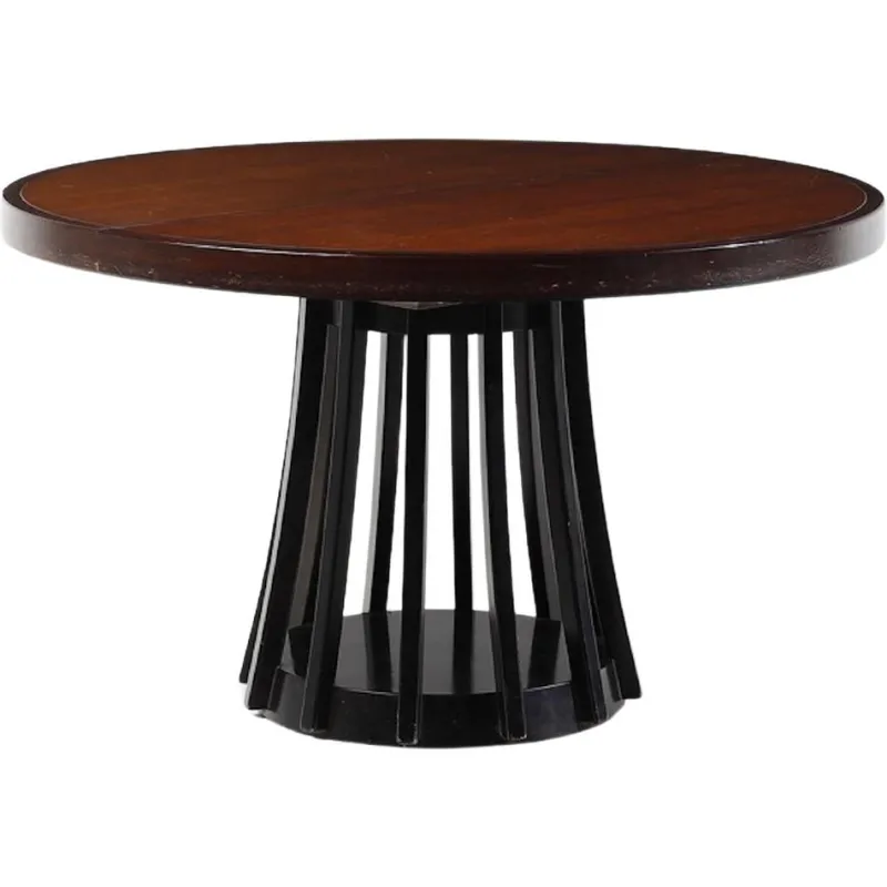 Outlet Pamono S11 Series Round Extending Table by Angelo Mangiarotti, Italy, 1970s