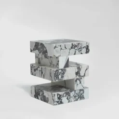 Pamono S Y N C Calacatta Side Table from Kiwano Concept> Tables|Nightstands