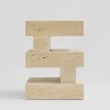 Sale Pamono S Y N C Travertine Side Table from Kiwano Concept