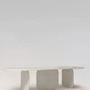 Pamono Sabā Mortex Table in Waxed Concrete from PLATŌ> Tables|Dining Tables & Sets
