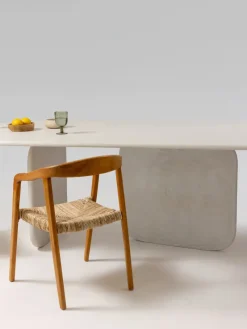Pamono Sabā Mortex Table in Waxed Concrete from PLATŌ><noscript><img width=