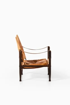 Pamono Safari Chair by Kaare Klint for Rud Rasmussen, Denmark, 1950s><noscript><img width=