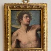 New Pamono Saint Sebastian, 17th Century, Oil Painting on Canvas, Framed