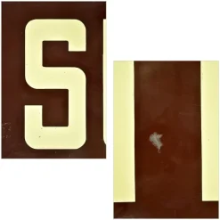 Pamono Saint Sulpice Enamel Plaque from the Alsatian Strasbourg Enamelworks><noscript><img width=