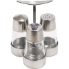 Pamono Salt and Pepper Menage Condiment Set by Marianne Dezel for Berndorf, 1960s> Salt & Pepper Shakers
