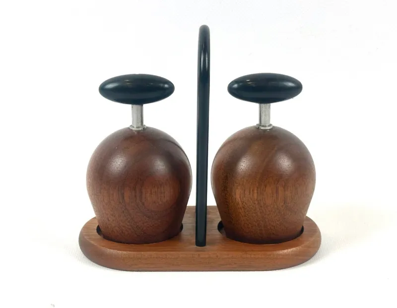 Online Pamono Salt and Pepper Mills Ball Boy by Richard Nissen and Carsten Jørgensen for Bodum, Denmark, 1960s, Set of 3