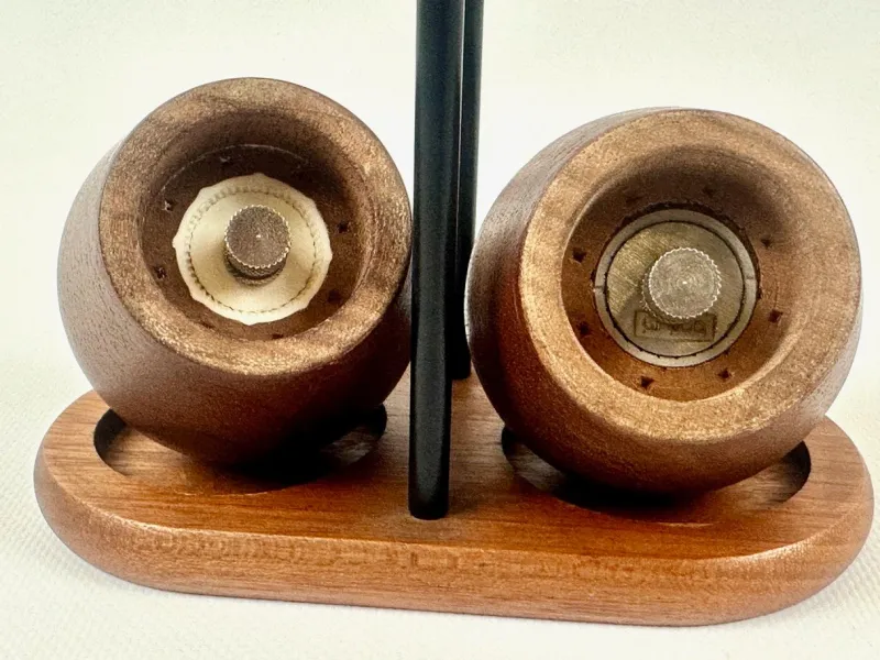 Online Pamono Salt and Pepper Mills Ball Boy by Richard Nissen and Carsten Jørgensen for Bodum, Denmark, 1960s, Set of 3
