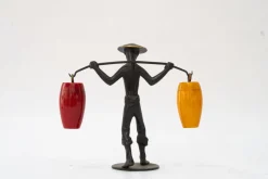 Discount Pamono Salt and Pepper Shaker Holder Chinese Figurine by Richard Rohac, 1950s