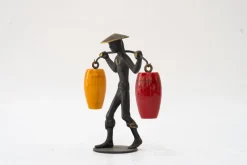 Discount Pamono Salt and Pepper Shaker Holder Chinese Figurine by Richard Rohac, 1950s