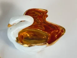 Pamono Salt and Pepper Shaker in Ceramic with Spoon from Limoges, France, 1960s, Set of 3><noscript><img width=