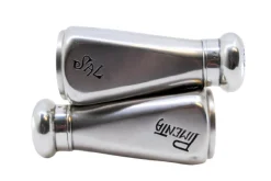Clearance Pamono Salt and Pepper Shakers in Silver, Set of 2