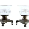 Outlet Pamono Salt and Pepper Shakers in Cut Glass, Set of 2