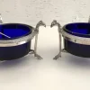 Discount Pamono Salt Cellars in Silver, 1800