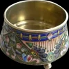 Sale Pamono Salt Shaker in Golden Silver Enamel