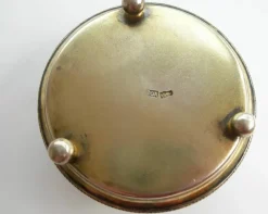 Sale Pamono Salt Shaker in Golden Silver Enamel