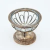 Pamono Salt Shaker with Openwork Silver Structure> Salt & Pepper Shakers