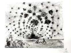 Pamono Salvador Dali - Argus - Original Etching 1962> Surrealist