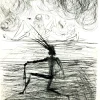 Clearance Pamono Salvador Dali - Kneeling Knight - Original Etching 1969