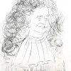 Pamono Salvador Dali - La Fontaine Portrait - Signed Engraving 1974> Surrealist